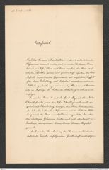 k.k. naturhistorisches Hofmuseum, Intendanzakten 1885-1896 (Hauer), Aktenzahl Z.317.a/1888, Seite 1